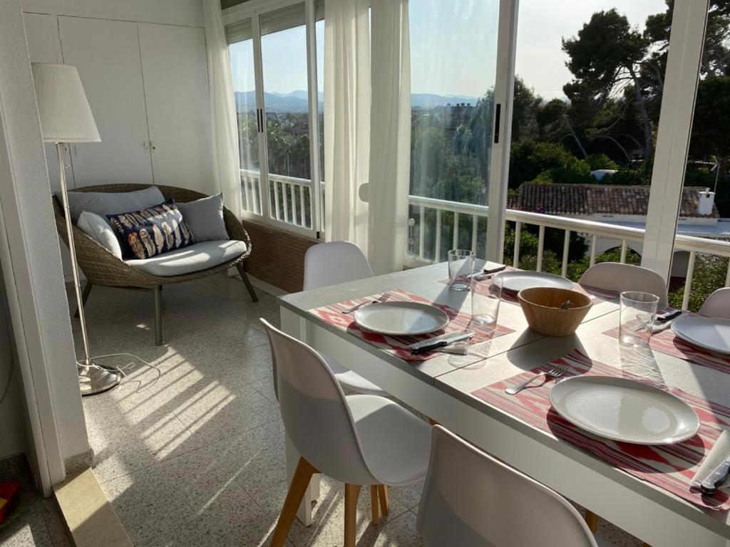 Apartamento Rosarioyemma - Primera Linea De Playa Con Vista Mar Javea Dış mekan fotoğraf